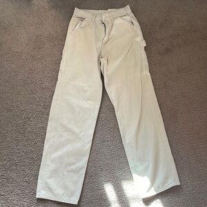 J. GALT, cream high-waisted pants